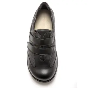 Derbies ultra largos com fechos adesivos para mulher Pédiconfort image-5