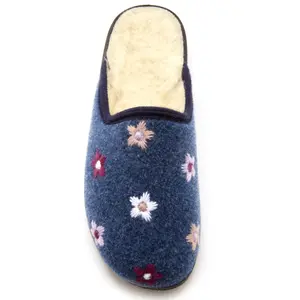 Zapatillas de lana para mujer Pédiconfort image-5
