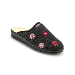 Zapatillas de lana para mujer Pédiconfort image-1