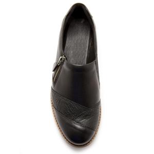 Mocassini in pelle senza lacci con zip Pédiconfort image-5