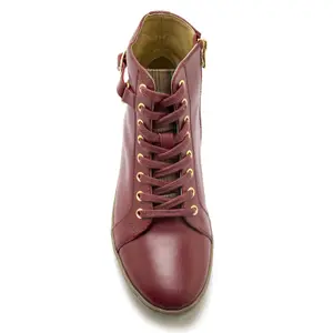 Sneakers alte con zip e lacci donna Pédiconfort image-6