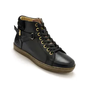 Sneakers alte con zip e lacci donna Pédiconfort image-2