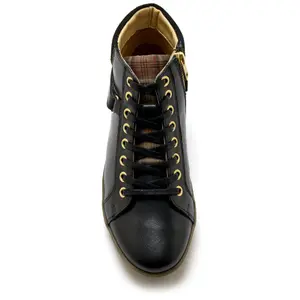 Sneakers alte con zip e lacci donna Pédiconfort image-5