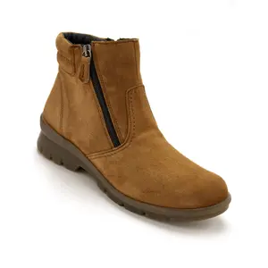 Botines de cuero con cremallera Pédiconfort image-1