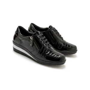 Sapatilhas com zíper e atacadores para mulher Pédiconfort image-2