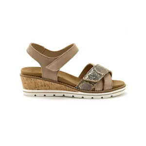 Women's wedge sandals Pédiconfort image-0