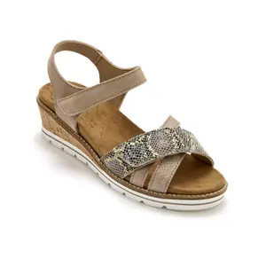 Women's wedge sandals Pédiconfort image-4