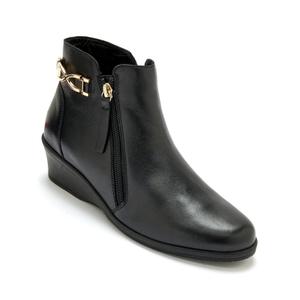 Dames bottines met dubbele ritssluiting en luchtkussenzool Pédiconfort image-2