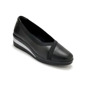 Volllederschlüpfschuhe mit Gummi für Damen Pédiconfort image-0