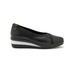 Volllederschlüpfschuhe mit Gummi für Damen Pédiconfort image-1