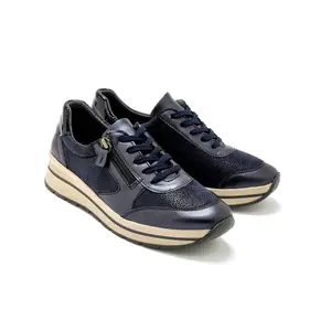 Sapatilhas com zíper e atacadores para mulher Pédiconfort image-2