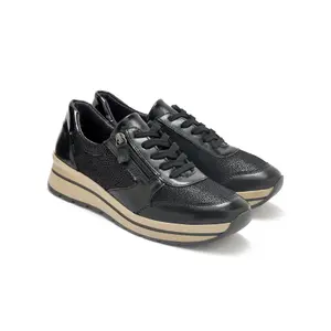 Sapatilhas com zíper e atacadores para mulher Pédiconfort image-2