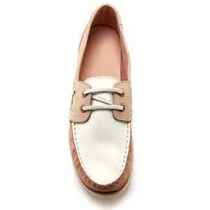 Chaussures bateau cuir femme Pédiconfort image-3