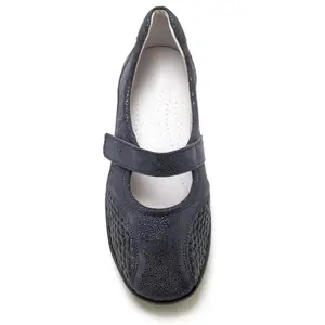 Ballerinaer i læder til kvinder Pédiconfort image-3