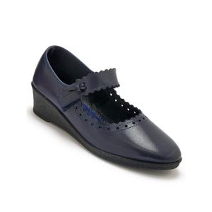 Ballerinor i läder för kvinnor Pédiconfort image-1