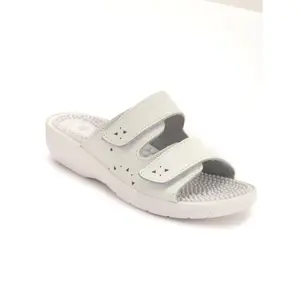 Vollöffnungs-Mokassins für Damen mit Klettverschluss Pédiconfort image-1