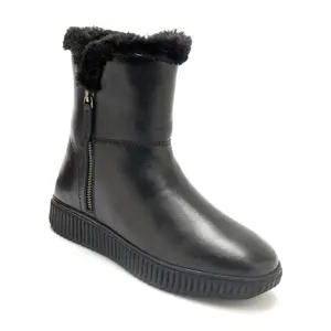 Women's double zip ankle boots with removable insole Pédiconfort image-2