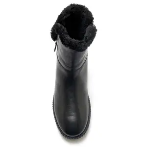 Women's double zip ankle boots with removable insole Pédiconfort image-5