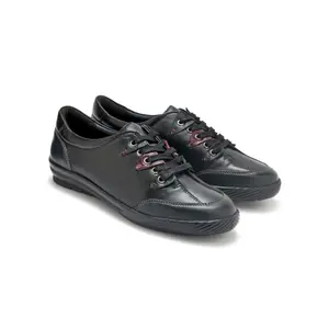 Derbie cuir à lacets détails colorés femme Pédiconfort image-2