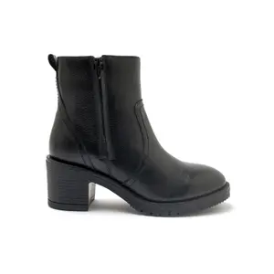 Bottines double zip semelle crantée femme Pédiconfort image-0