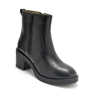 Bottines double zip semelle crantée femme Pédiconfort image-1
