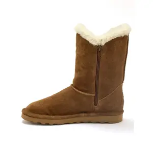 Women's fur-lined ankle boots with double zip Pédiconfort image-3