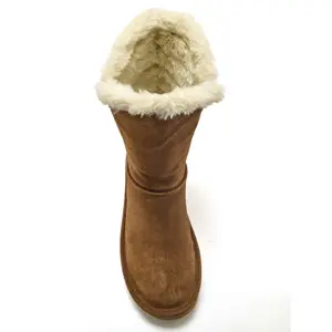 Women's fur-lined ankle boots with double zip Pédiconfort image-6