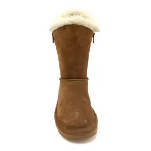 Women's fur-lined ankle boots with double zip Pédiconfort image-4