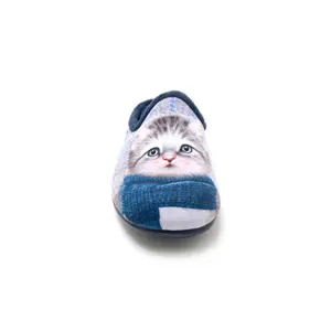 Mules forradas padrão gatinho mulher Pédiconfort image-4