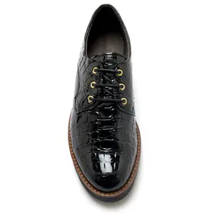 Derbie vernis façon croco femme Pédiconfort image-6