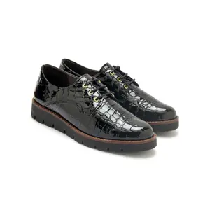 Derbie vernis façon croco femme Pédiconfort image-2