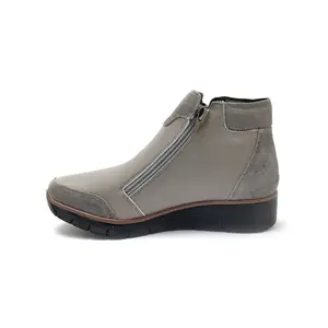 Stivaletti con tacco e zip donna Pédiconfort image-4