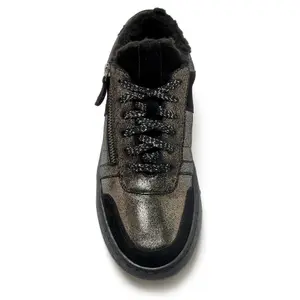 Baskets cuir doublées laine femme Pédiconfort image-6