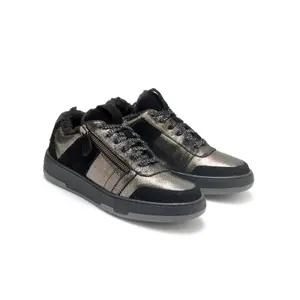 Baskets cuir doublées laine femme Pédiconfort image-2