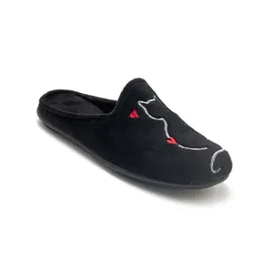 Mules mit Katzenmotiv für Frauen, gefüttert Pédiconfort image-1