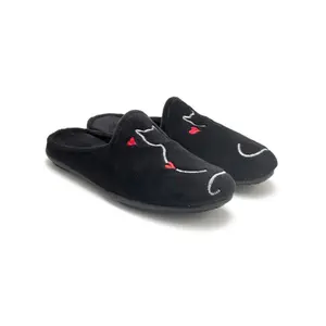 Mules mit Katzenmotiv für Frauen, gefüttert Pédiconfort image-2