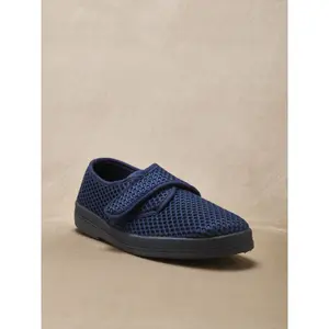 Sapatilhas com fecho de velcro em tela perfurada Pédiconfort image-1