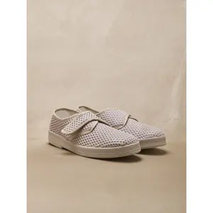 Sapatilhas com fecho de velcro em tela perfurada Pédiconfort image-2