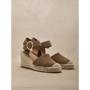 Damen-Sandalen aus Wildleder Pédiconfort image-1