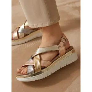 Women’s wedge sandals with removable insole Pédiconfort image-2