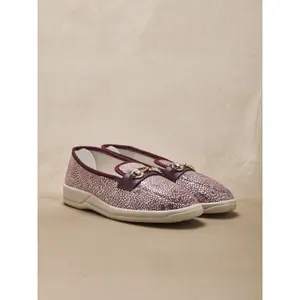 Dames textiele mocassins met schuimrubberen binnenkant Pédiconfort image-2