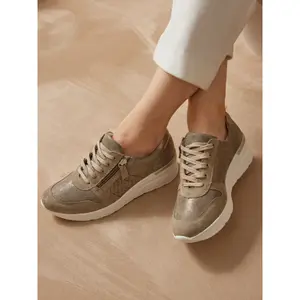 Reißverschluss-Trainers für breite Füße Damen Pédiconfort image-2