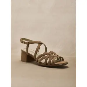 Suede leather sandals for women Pédiconfort image-0