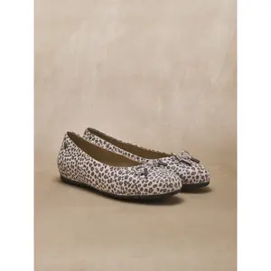 Bailarinas de cuero plano para mujer Pédiconfort image-1