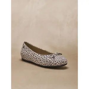 Bailarinas de cuero plano para mujer Pédiconfort image-0