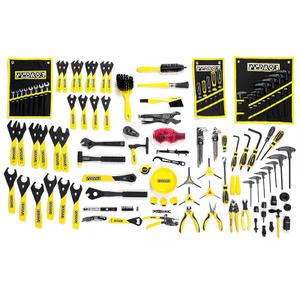 713939-confezione-da-121-utensili-set-pedros-master-bench-nero-giallo-tu