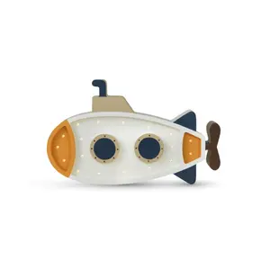 Handgefertigte Lampe Peekaboo Submarine