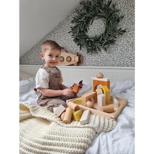 Handgefertigte Holzlampe Peekaboo Submarine image-1