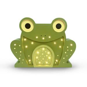 lb-20l-2021-w8-handmade-lamp-peekaboo-frog-green-35-cm