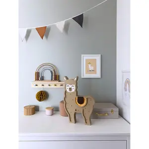 Handgefertigte Lampe Peekaboo Alpaca image-2